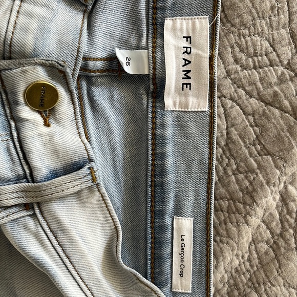 Frame Le Garçon Crop Jeans - Picture 3 of 7